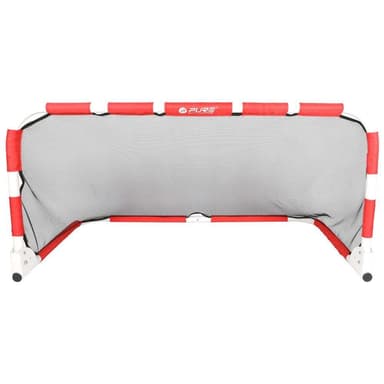 vidaXL Hopfällbart fotbollsmål 120x60x60 cm
