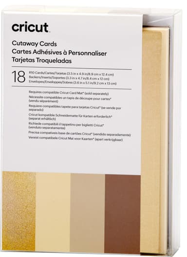 Cricut Cut-Away kort R10 (neutral)