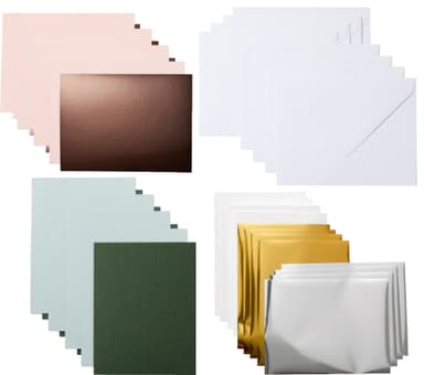 Cricut Joy A2 Foil insättningskort 8st (forest)