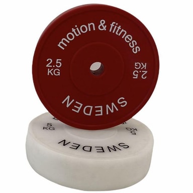 Motion & Fitness PRO Teknikvikt, Viktskivor Gummerade 2,5 kg Elgiganten