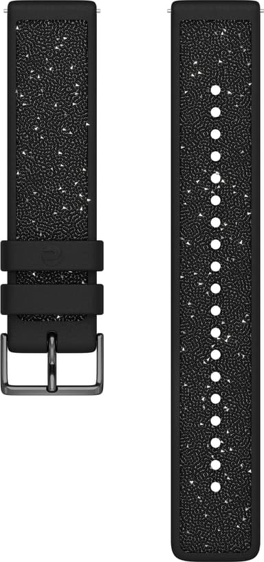 Polar silikonarmband 20mm (obisidian)