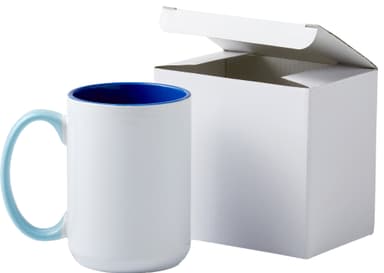 Cricut Bevelled mugg (ocean)