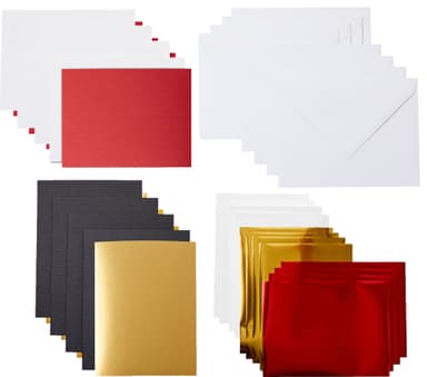 Cricut Joy A6 Foil insättningskort 8st (royal flush)