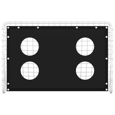 vidaXL Fotbollsmål för träning stål 184x61x122cm