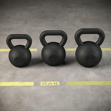 Oak Equipment Kettlebellpaket 12-24kg - Oak Kettlebells, Paket Kettlebell