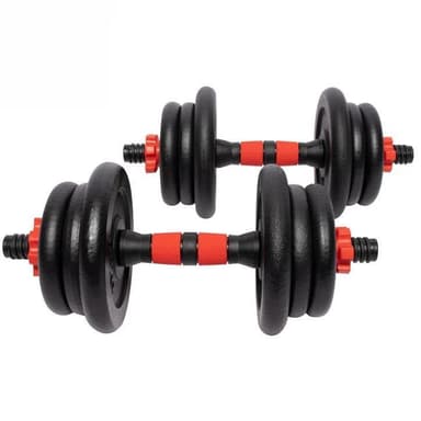 Gorilla Sports Hantlar 25 mm Gjutjärn 2 x 10 kg
