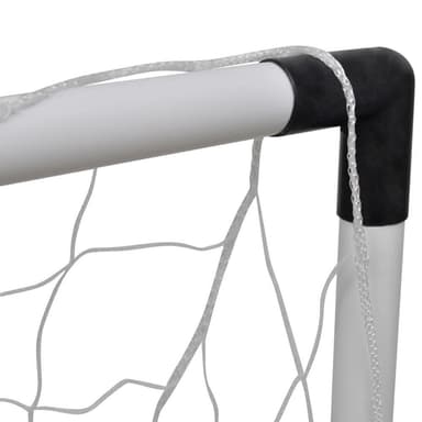 vidaXL Minifotbollsmål 2-pack för barn 91,5x48x61cm