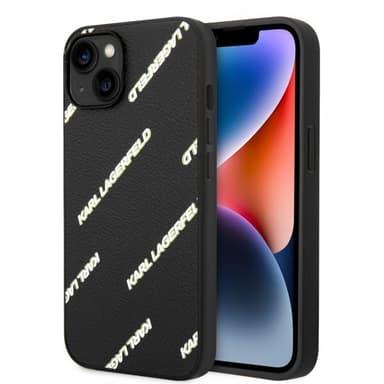 Karl Lagerfeld iPhone 14 Skal Logomania Svart