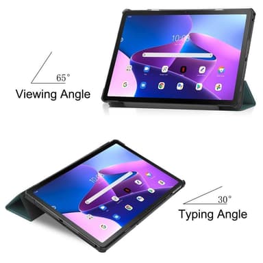 Tri-fold Fodral till Lenovo Tab M10 Plus Gen 3 - Grön