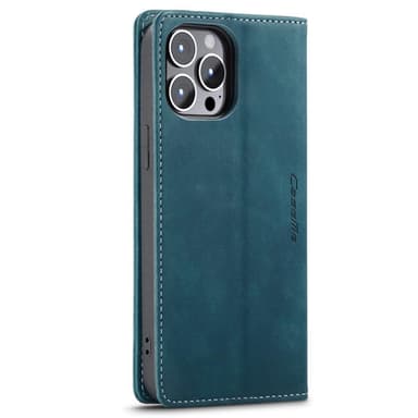 CASEME Plånboksfodral iPhone 14 Pro Max - Blå