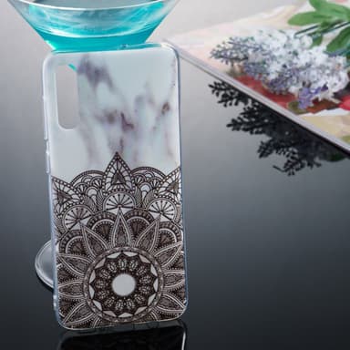 MTK Samsung Galaxy A70 TPU Marmor - Style B