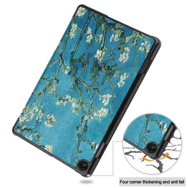 Tri-fold Fodral till Lenovo Tab M10 Gen 3 - Blossom