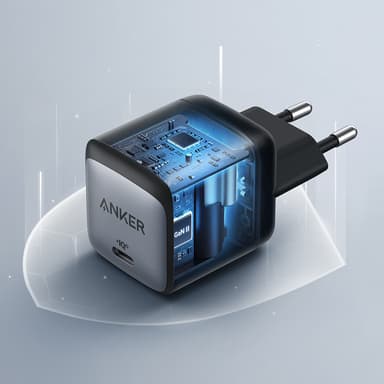 Anker Nano II 45W laddare (svart)