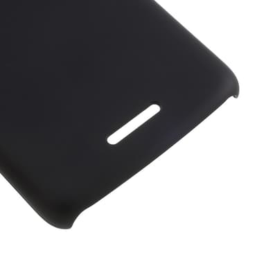 Lenovo Moto C Plus, Skal Plastskal Rubberized - Svart