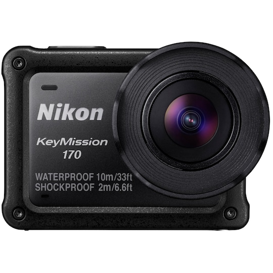 Nikon KeyMission 170 actionkamera (svart)