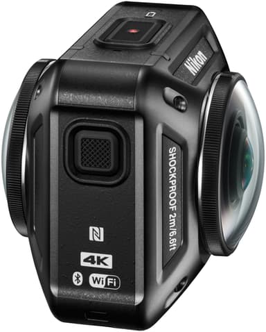 Nikon KeyMission 360 actionkamera (svart)