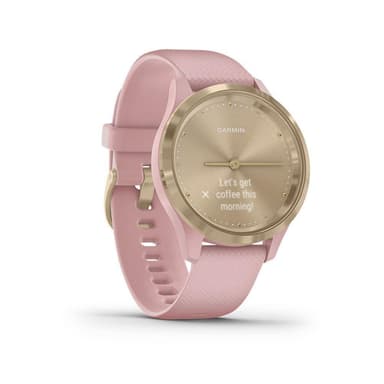 Garmin Vívomove® 3S, Pulsklocka Guldfärgad/Puderrosa