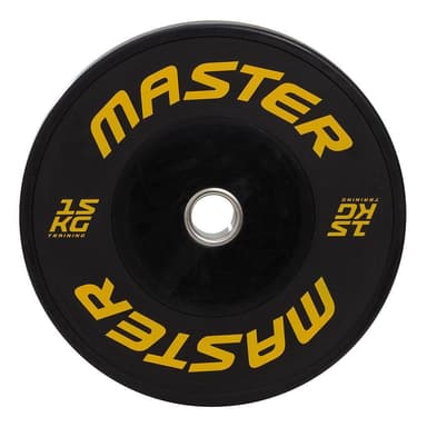 Master Fitness HG Bumpers, Viktskiva Bumper 15 kg