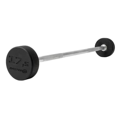 Master Fitness Fast skivstång, Fast skivstång 17,5 kg