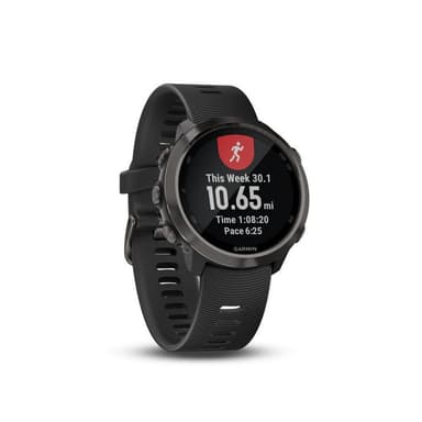 Garmin Forerunner® 645 Music, Pulsklocka Skifferfärgad med svart band