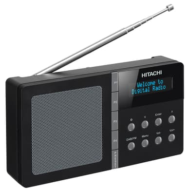 Hitachi DAB/DAB+/FM-Radio KHD101E (svart)