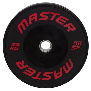Master Fitness HG Bumpers, Viktskiva Bumper 25 kg