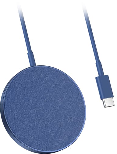 Anker PowerWave II Magnetic Pad trådlös laddare (navy) - Elgiganten