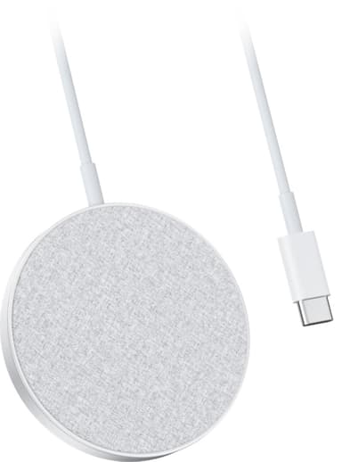 Anker PowerWave II Magnetic Pad trådlös laddare (silver)