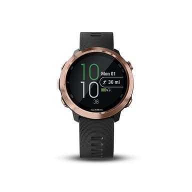 Garmin Forerunner® 645 Music, Pulsklocka Roséguldfärgad med svart band