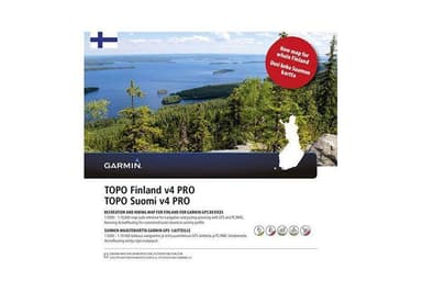 Garmin TOPO Finland v4 PRO Garmin microSD™-/SD™-kort