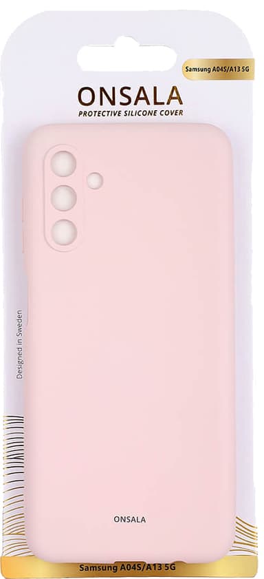Onsala Silicone Samsung A04s/A13 5G fodral (rosa)