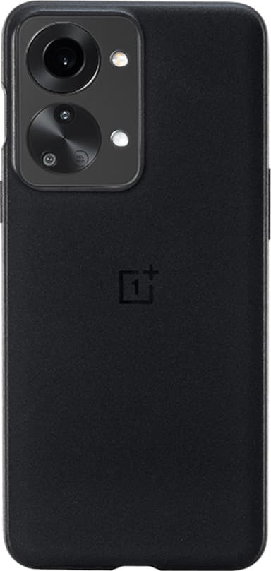 OnePlus Nord 2T Sandstone fodral (svart)