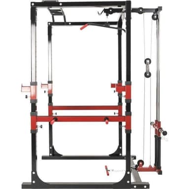 Gorilla Sports Power Rack Cage - Ink kabelstation