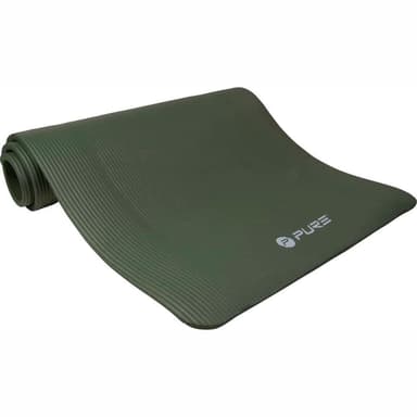vidaXL NBR Yogamatta khakigrön