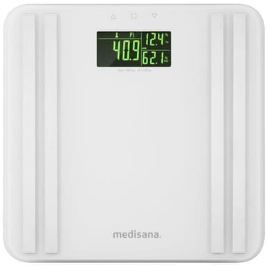 vidaXL Kroppsanalysvåg BS 465 vit