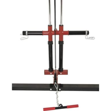 Gorilla Sports Power Rack Cage - Ink kabelstation