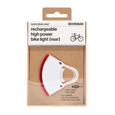 Bookman Curve Rear Light, Cykelbelysning