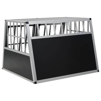 vidaXL Hundbur med dubbel dörr 94x88x69 cm