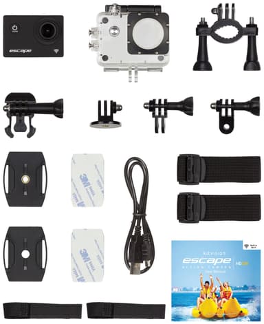 Kitvision Escape HD5W Actionkamera + fästen