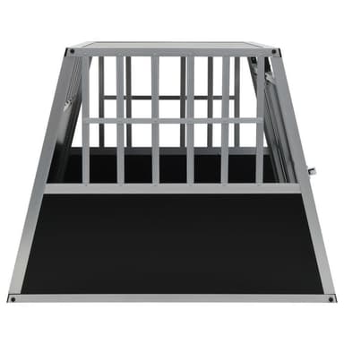 vidaXL Hundbur med dubbel dörr 94x88x69 cm