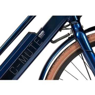 Lifebike C-Mute Uni 6/ Blå, Standardcykel el