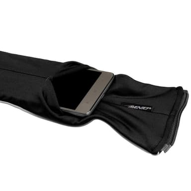 vidaXL Sportbälte Lycra svart