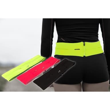 vidaXL Sportbälte Lycra Gul