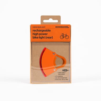 Bookman Curve Rear Light, Cykelbelysning