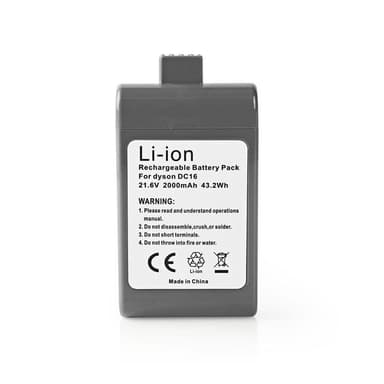 Batteri Dammsugare | Li-jon | Ersättning Dysons DC16-serie