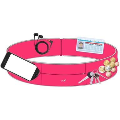 vidaXL Sportbälte Lycra rosa