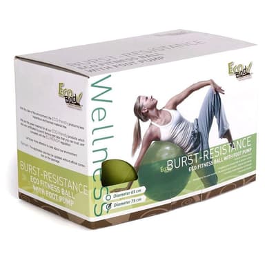 Ecobody Gymnastikboll, Yogatillbehör 75 cm