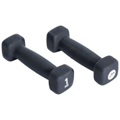 Pure2Improve Hantelset 2x1 kg neopren svart