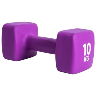 vidaXL Hantel neopren 10 kg