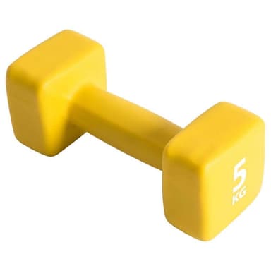 vidaXL Hantel neopren 5 kg